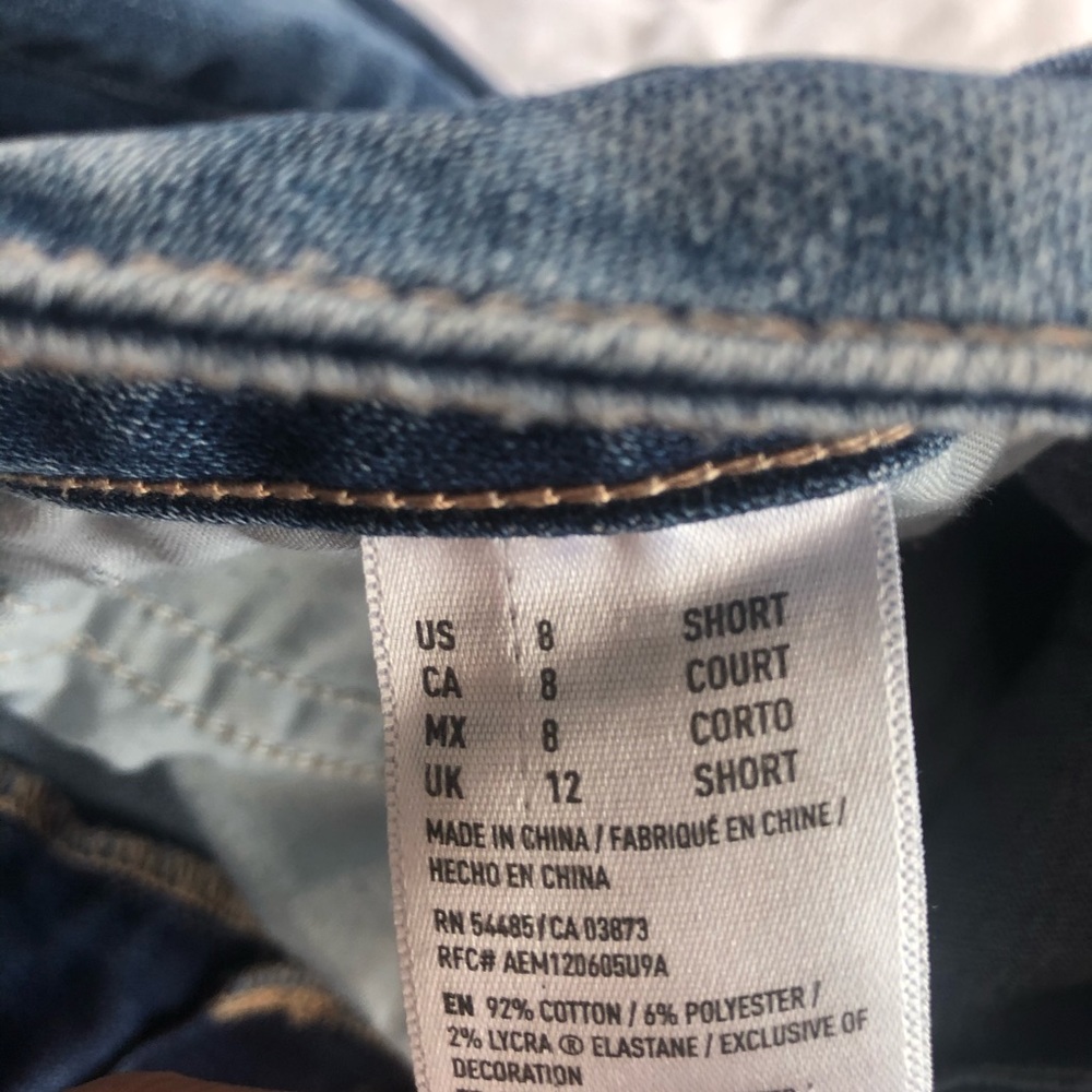 ACID SPLATTER WASH AE HIGH RISE JEANS - Picture 7 of 7